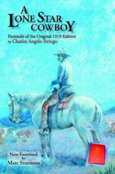 Paperback A Lone Star Cowboy: Facsimile of the original 1919 edition Book