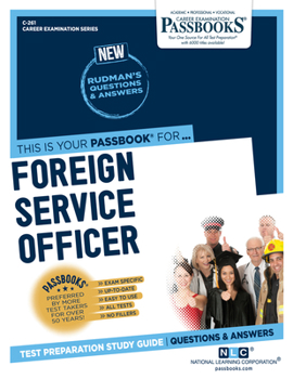 Paperback Foreign Service Officer (C-261): Passbooks Study Guide Volume 261 Book