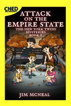 Paperback Books for Kids: Attack on the Empire State: The New York Twins Mysteries Book