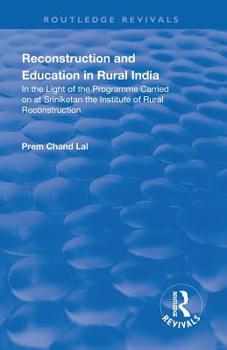 Revival: Reconstruction and Education in Rural India (1932)