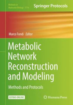 Hardcover Metabolic Network Reconstruction and Modeling: Methods and Protocols [With Online Access] Book
