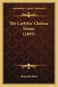 Paperback The Carlyles' Chelsea Home (1895) Book