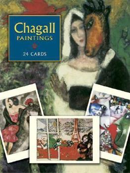 Paperback Chagall Paintings: 24 Ready-To-Mail Cards Book
