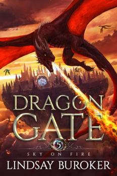 Paperback Sky on Fire (Dragon Gate) Book