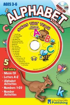 Paperback Alphabet & Counting [With CD (Audio)] Book