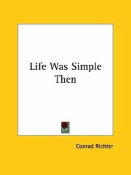 Paperback Life Was Simple Then Book
