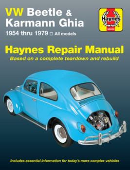 Paperback VW Beetle & Karmann Ghia 1954 Through 1979 Book