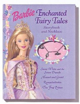 Hardcover Enchanted Fairy Tales Storybook and Gemstone Necklace [With Necklace] Book