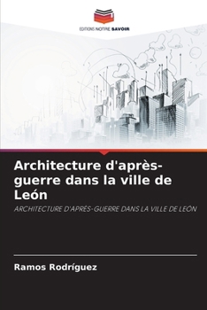 Paperback Architecture d'après-guerre dans la ville de León [French] Book