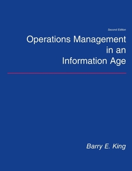Paperback Operations Management in an Information Age Book