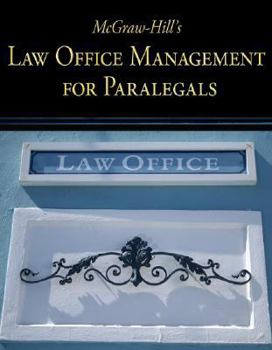 Paperback McGraw-Hill's Law Office Management for Paralegals Book