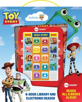 Misc. Disney Pixar Toy Story: Me Reader 8-Book Library and Electronic Reader Sound Book Set [With Battery] Book