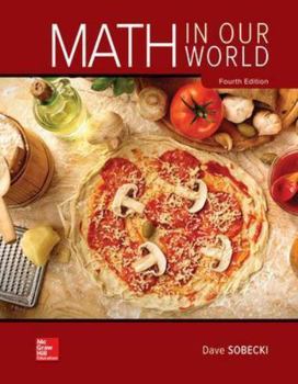 Hardcover Math in Our World Book