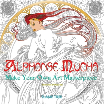 Paperback Alphonse Mucha (Art Colouring Book): Make Your Own Art Masterpiece Book