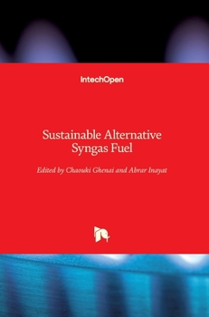 Hardcover Sustainable Alternative Syngas Fuel Book