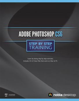 Spiral-bound Adobe Photoshop CS6 Step by Step Training Book