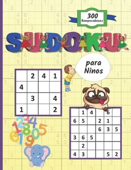 Paperback Sudoku para niños: Sudoku fáciles y divertidos para niños y principiantes 4x4 y 6x6 con soluciones [Spanish] Book