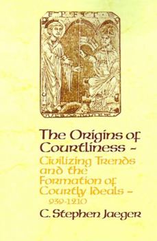 Paperback The Origins of Courtliness: Civilizing Trends and the Formation of Courtly Ideals, 939-1210 Book