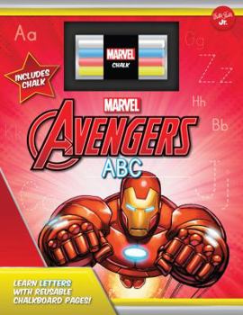 Board book Marvel's Avengers Chalkboard ABC: Learn Letters with Reusable Chalkboard Pages! Book