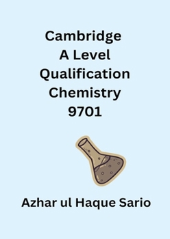 Paperback Cambridge A Level Qualification Chemistry 9701 Book