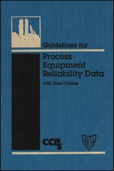 Hardcover Guidelines for Process Equipment Reliability Data, with Data Tables Book