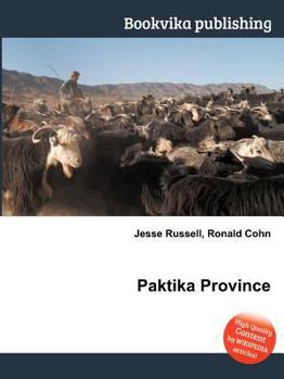 Paperback Paktika Province Book