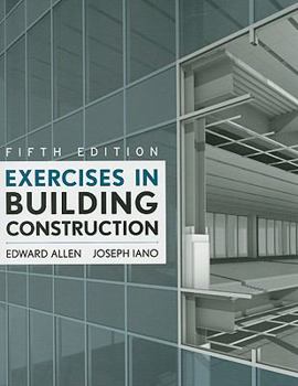 Paperback Exercises in Building Construction Book