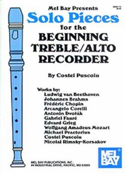 Paperback Solo Pieces for the Beginning Treble/Alto Recorder Book