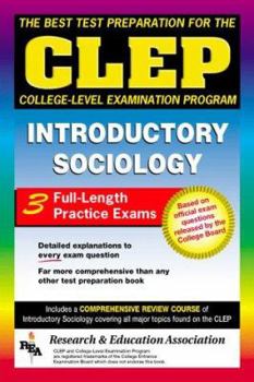 CLEP Introductory Sociology w/ TestWare CD - Book  of the REA CLEP Test Preps
