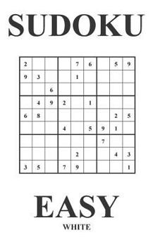 Paperback Sudoku Easy White Book