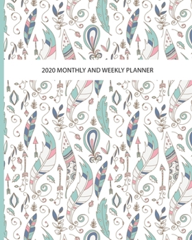 2020 Monthly and Weekly Planner: Bohemian Features Design 12 Month Planner and Calendar, Agenda Schedule Organizer Perfect for Business, Holidays, Appointment, Teaching, Academic Log