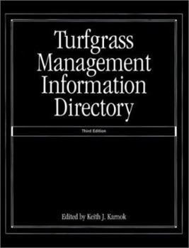 Paperback Turfgrass Management Information Directory Book