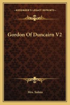 Paperback Gordon Of Duncairn V2 Book