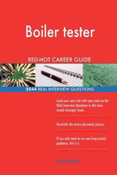 Paperback Boiler tester RED-HOT Career Guide; 2544 REAL Interview Questions Book