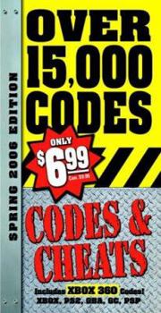 Paperback Codes & Cheats Spring 2006 Edition: Over 15,000 Secret Codes (Prima Official Game Guide) Book