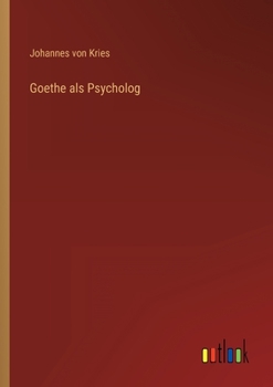 Paperback Goethe als Psycholog [German] Book