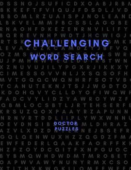 Paperback Challenging Word Search: Hardest Word Search Puzzle Book