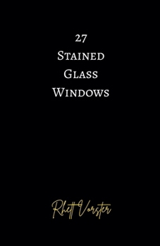 Paperback 27 Stained Glass Windows Book