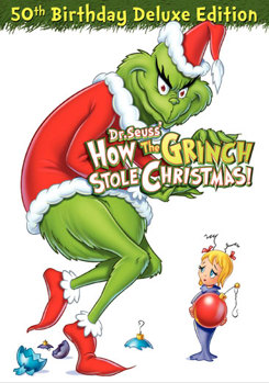 DVD Dr. Seuss' How The Grinch Stole Christmas! Book