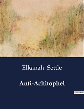 Paperback Anti-Achitophel Book