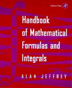 Paperback Handbook of Mathematical Formulas and Integrals Book