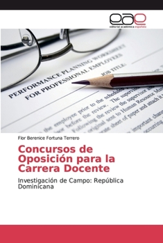 Paperback Concursos de Oposición para la Carrera Docente [Spanish] Book