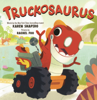 Library Binding Truckosaurus Book