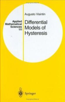 Hardcover Differential Models of Hysteresis Book