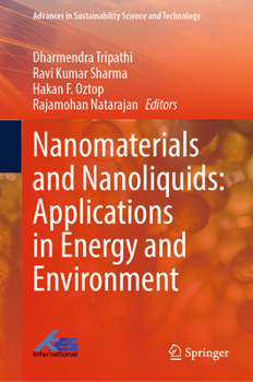 Hardcover Nanomaterials and Nanoliquids: Applications in Energy and Environment Book