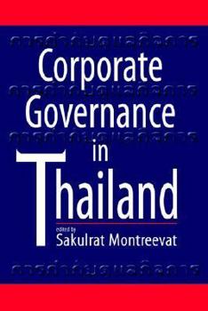 Hardcover Corporate Governance in Thailand Book