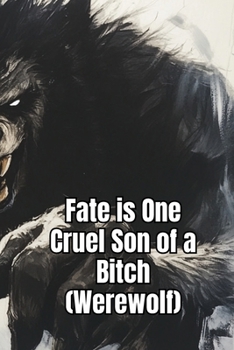Paperback Fate is One Cruel Son of a Bitch(Werewolf) Book