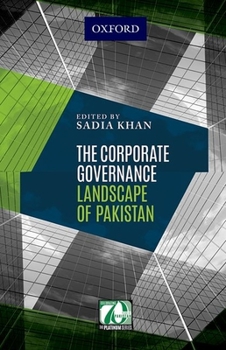 Hardcover The Corporate Governance Landscape of Pakistan Book