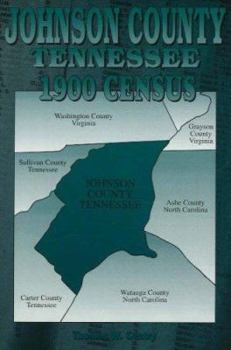 Paperback Johnson County Tennessee 1900 Census Book