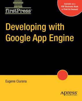 Paperback Developing with Google App Engine Book